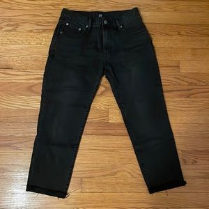 Gap black denim
